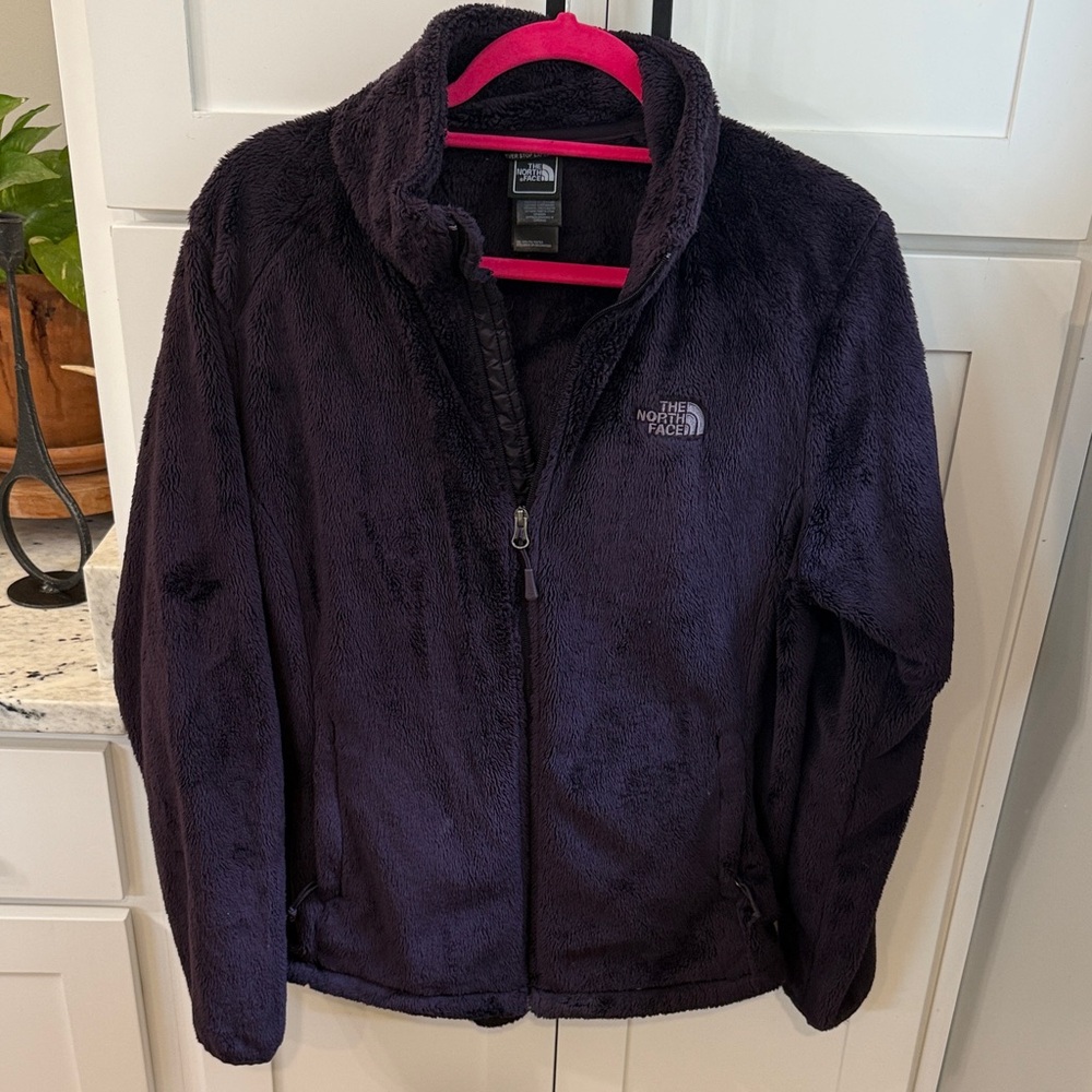 The North Face Dark Purple Fleece Jacket